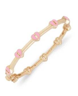 Heart Lock Bangle