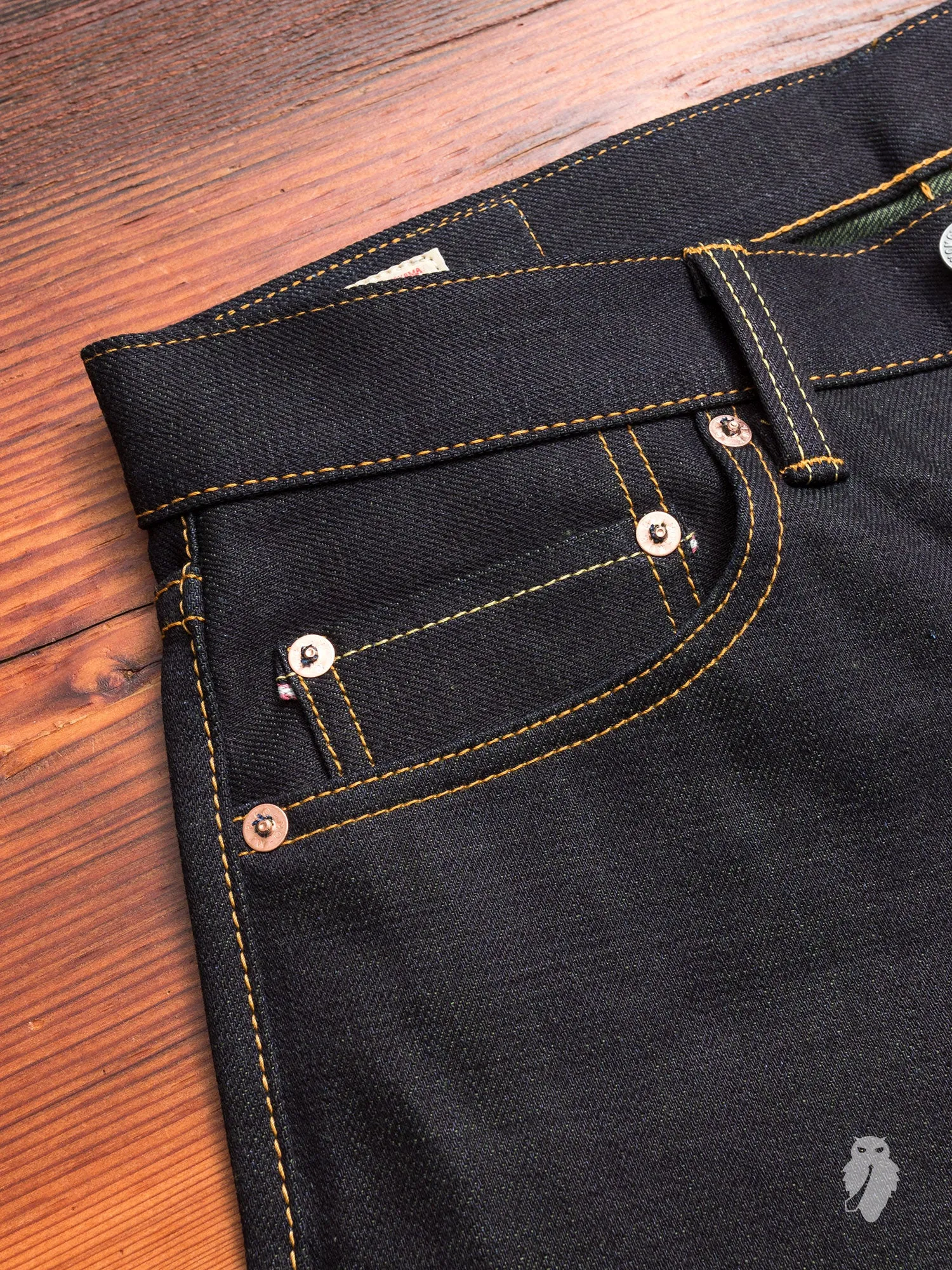 0405-GR 13.5oz Selvedge Denim - High Tapered Fit