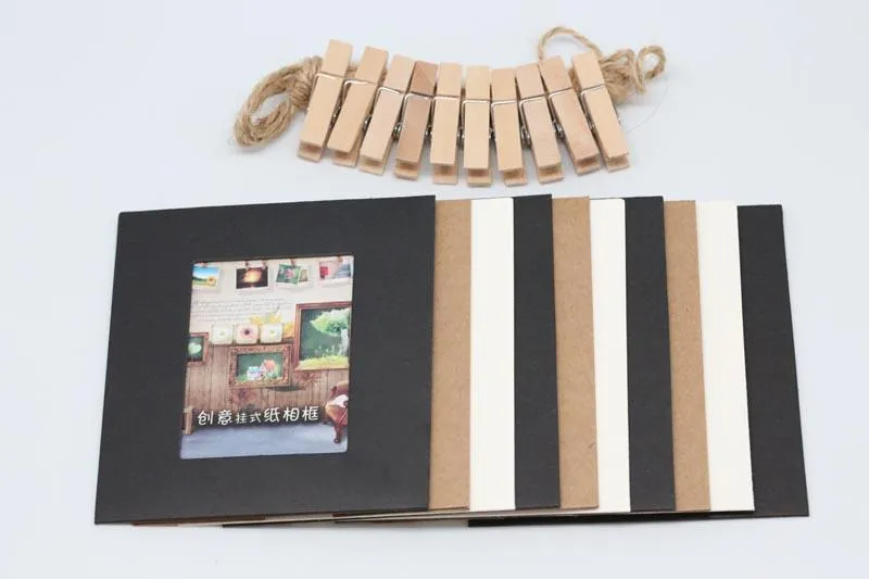 10pc Cardboard Photo Frame