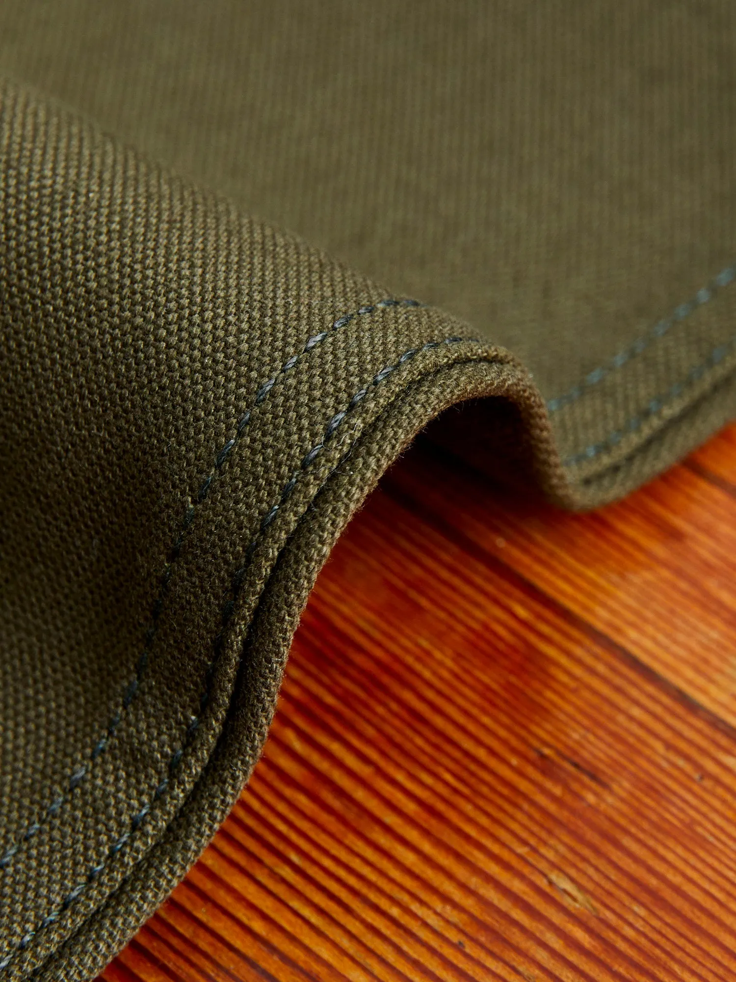 12oz Canvas Flight Trouser in Seaweed Green