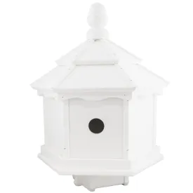 3-Hole Hexagon Bird House Pole Mount PM