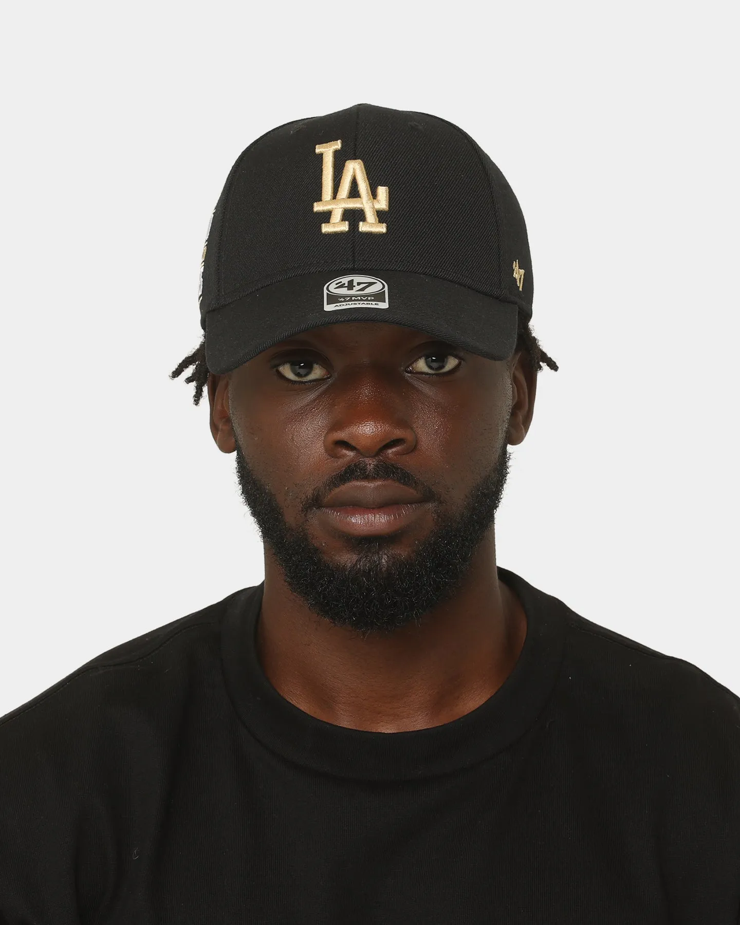 47 Brand Los Angeles Dodgers Sure Shot '47 MVP Snapback Black