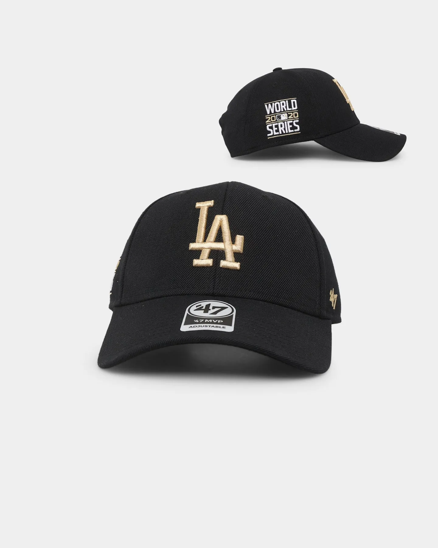 47 Brand Los Angeles Dodgers Sure Shot '47 MVP Snapback Black