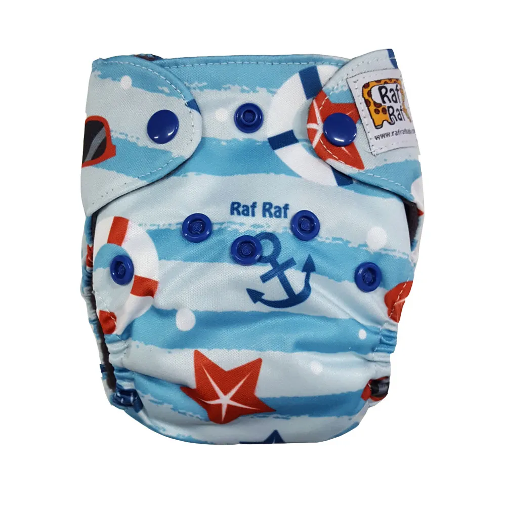 6/12pc Newborn Charcoal Bamboo Cloth Diaper