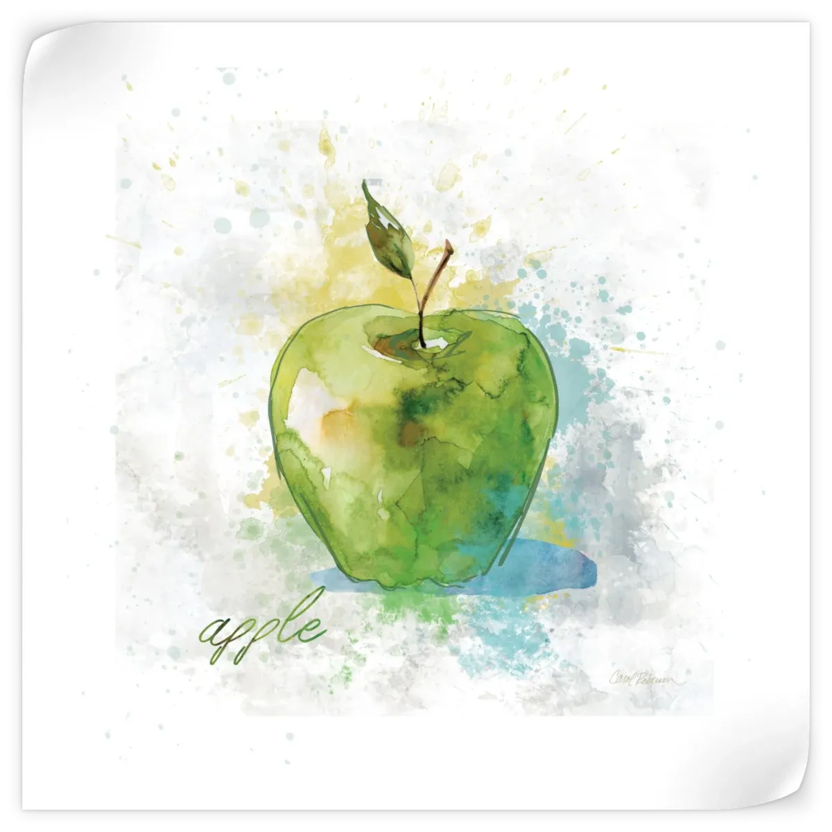 A Fresh Apple Wall Art