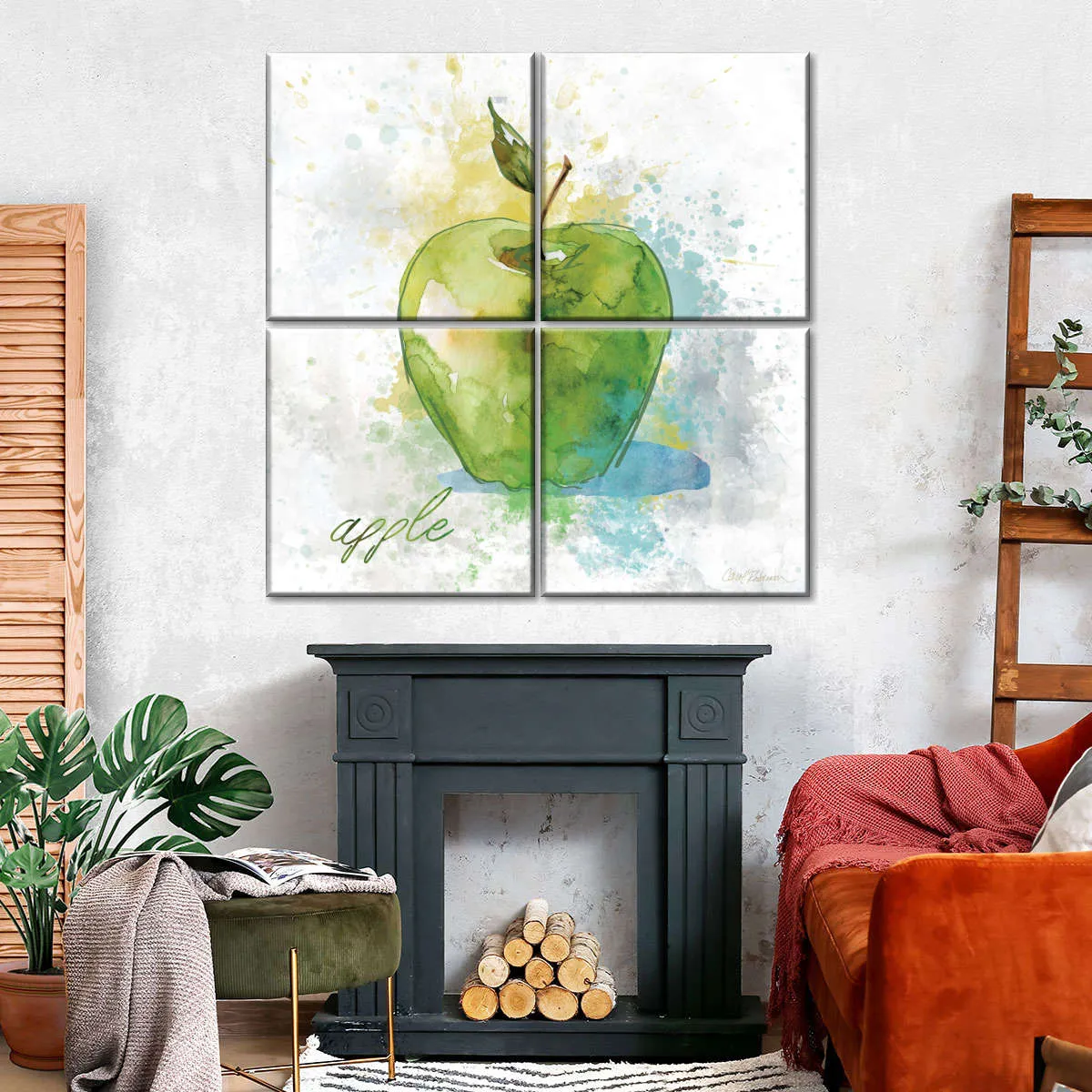 A Fresh Apple Wall Art