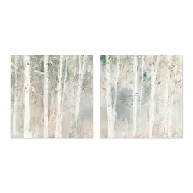 A Woodland Walk, Style A & B, Set Of 2 , By Lisa Audit