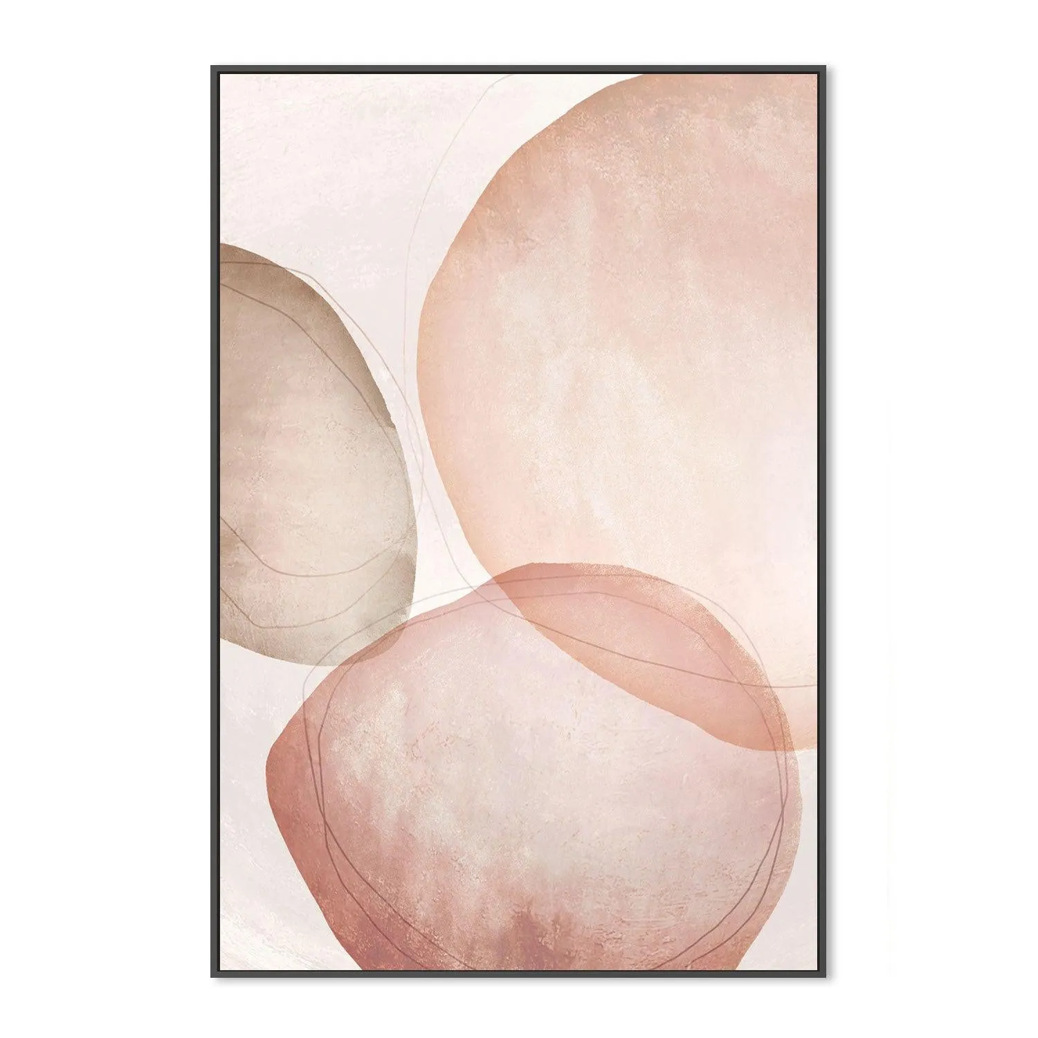 Abstract Circles Pink , By Dear Musketeer Studio