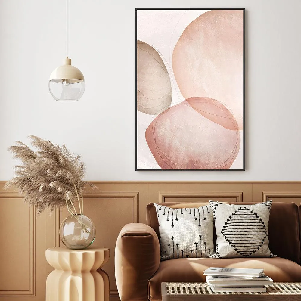 Abstract Circles Pink , By Dear Musketeer Studio