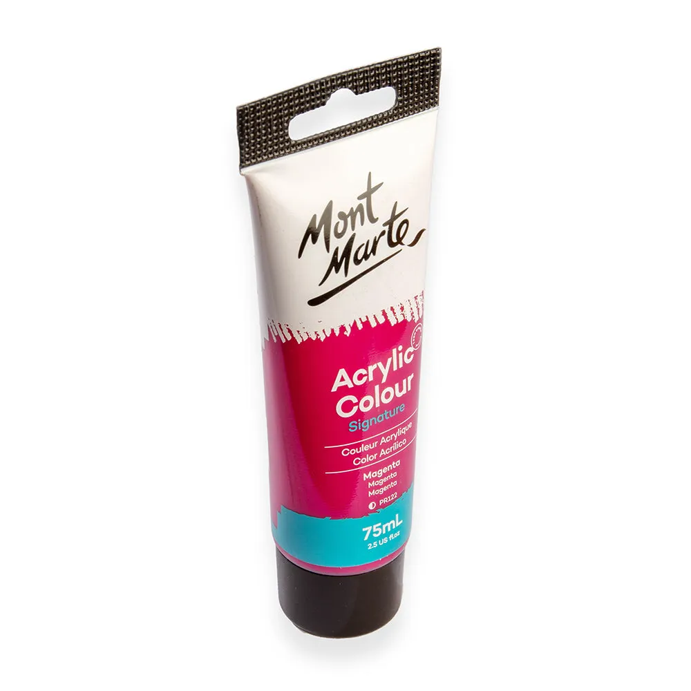 Acrylic Colour Paint Signature 75ml (2.5 US fl.oz) Tube - Magenta