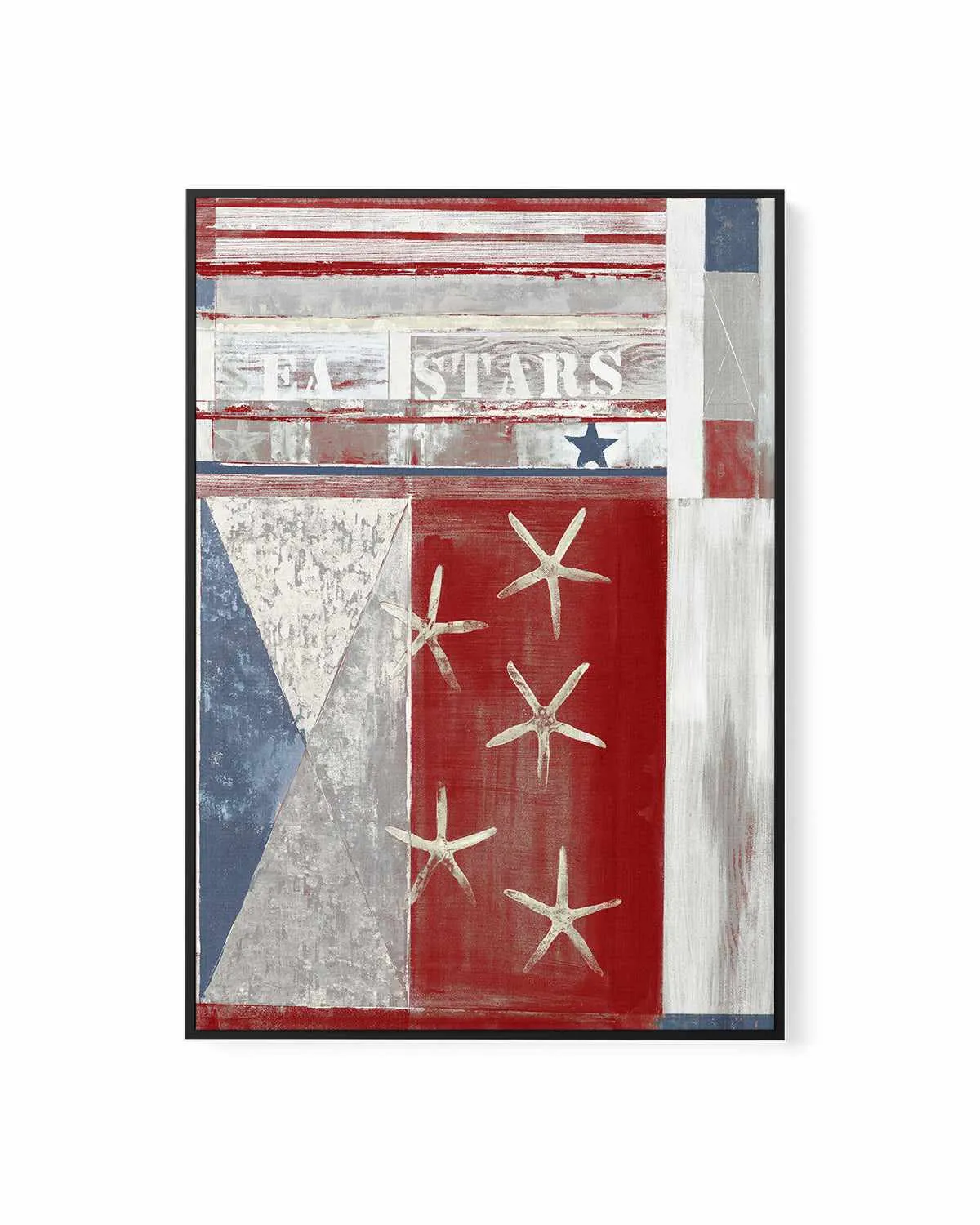 Americana II | Framed Canvas Art Print