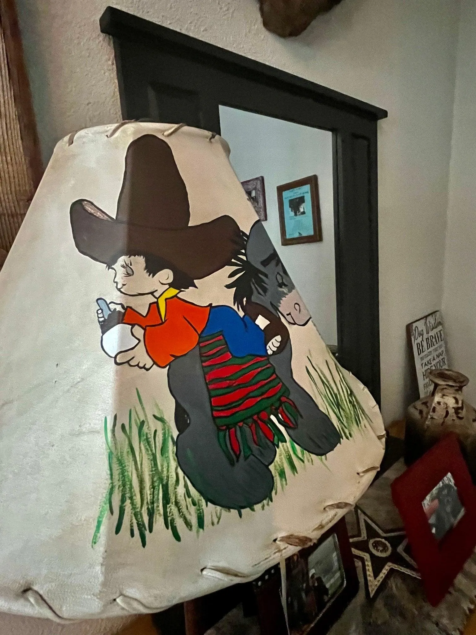 Amigos Hand Painted Precious Moments Lamp Shade