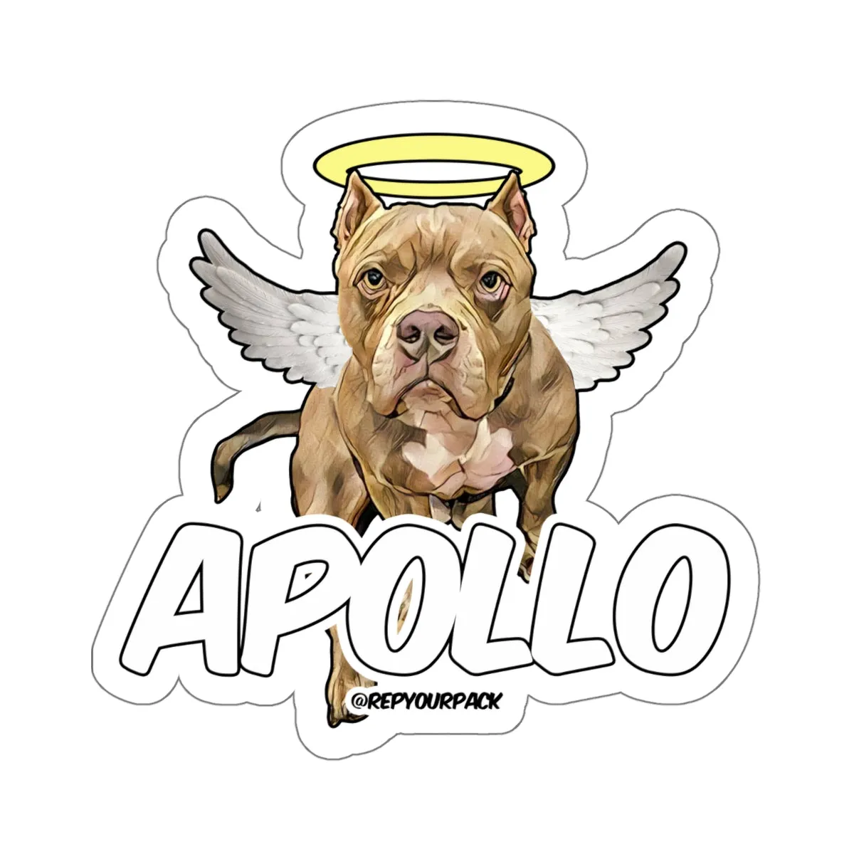 Apollo Angel Wings 1 Stickers