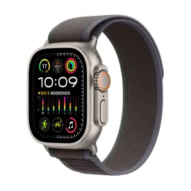 Apple Watch Ultra 2 (GPS   Cellular) - Caja de titanio de 49 mm - Correa Loop Trail azul/negra - Talla M/L