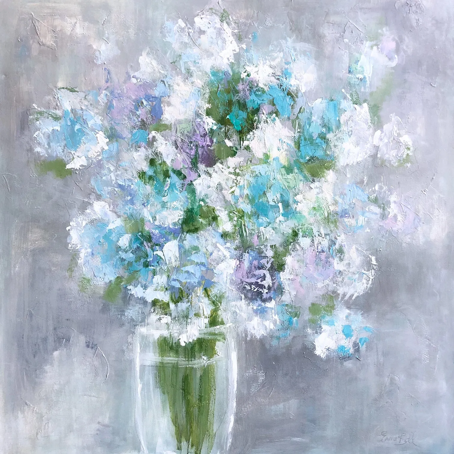 Aqua Hydrangeas