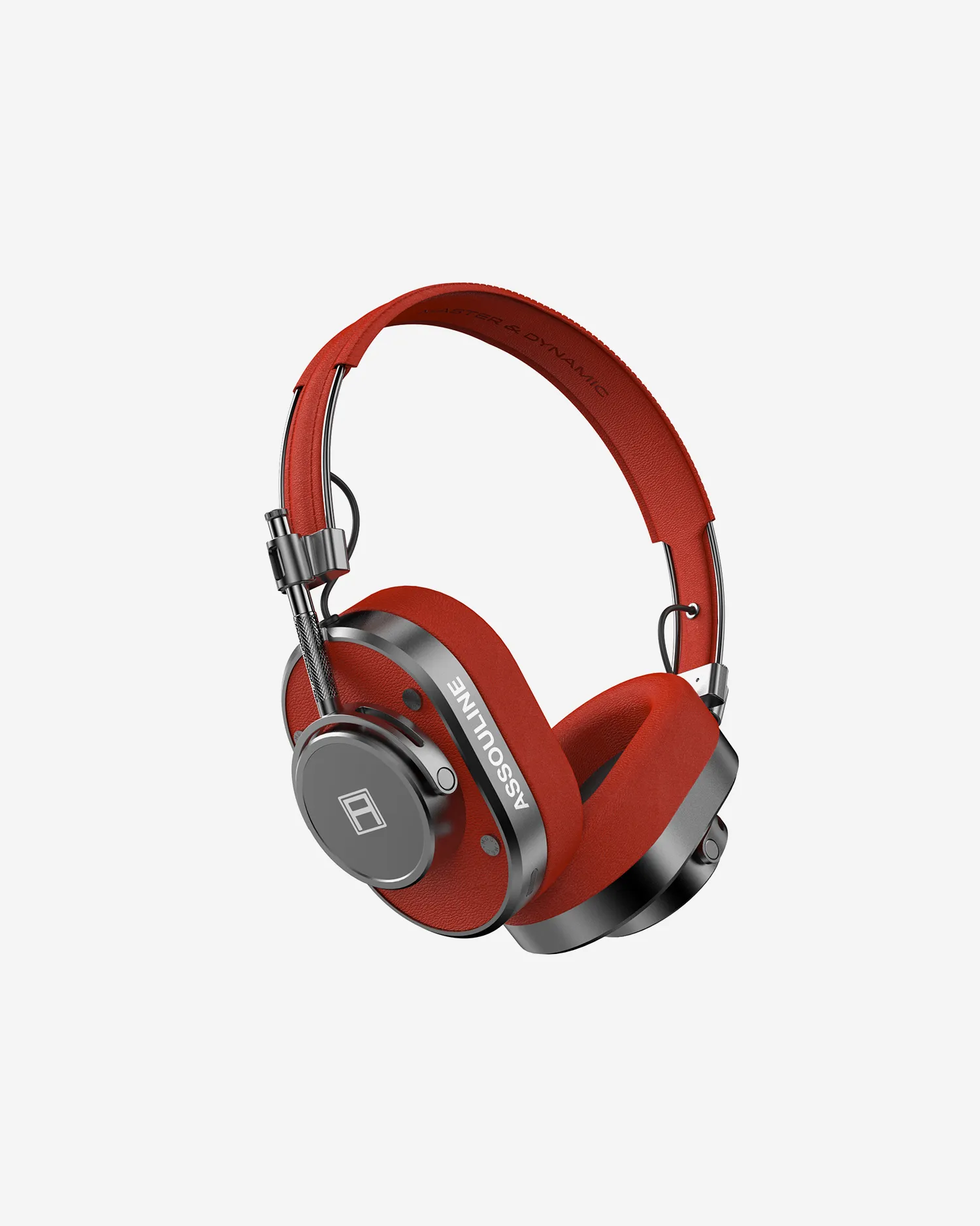 Assouline Red Wireless Headphones by Master & Dynamic