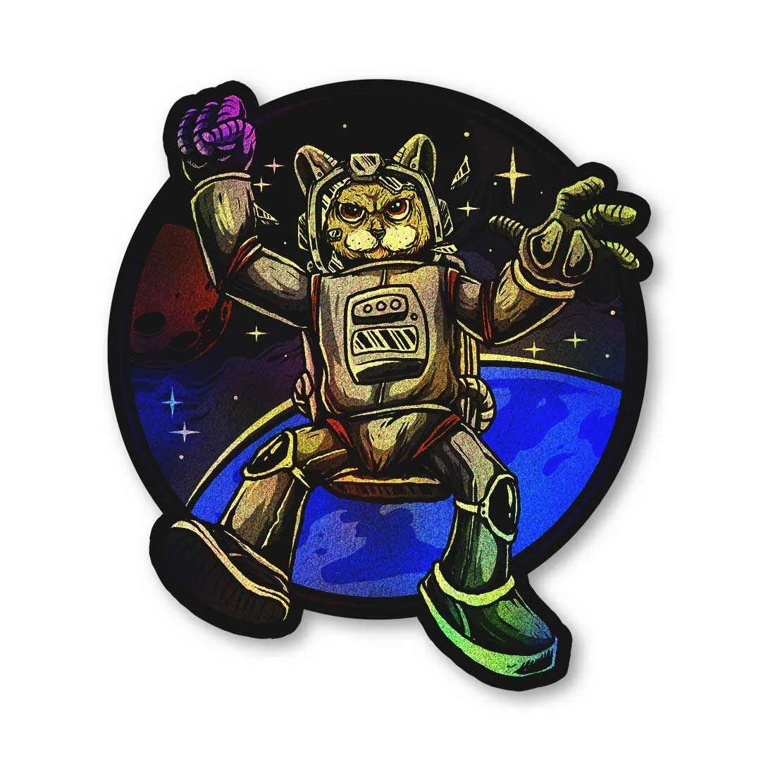 Astrocat Diamond Dust Sticker