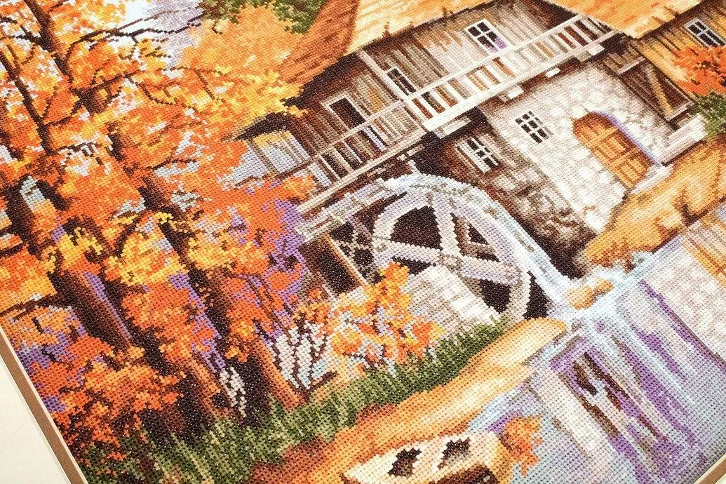 Autumn Landscape B481L Counted Cross-Stitch Kit