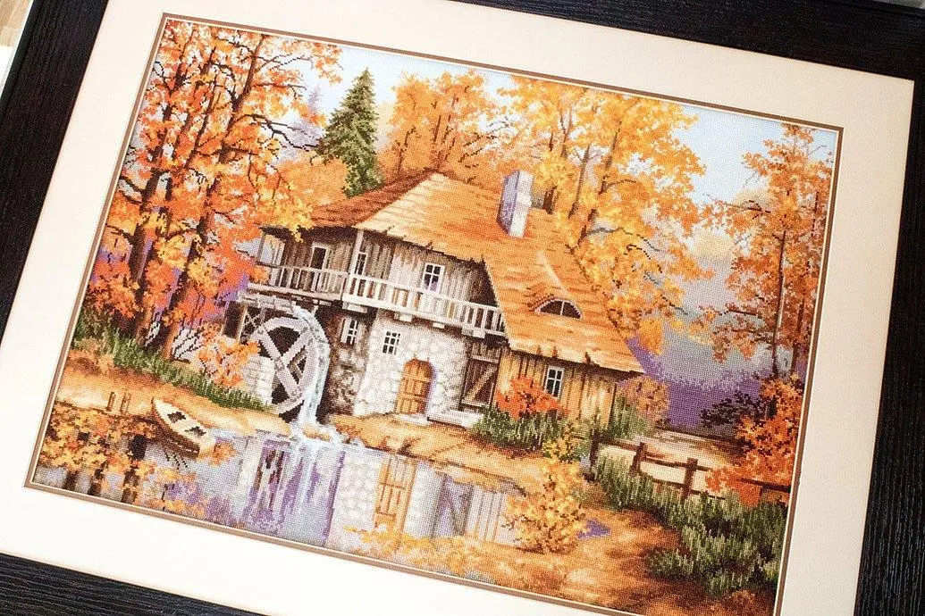 Autumn Landscape B481L Counted Cross-Stitch Kit