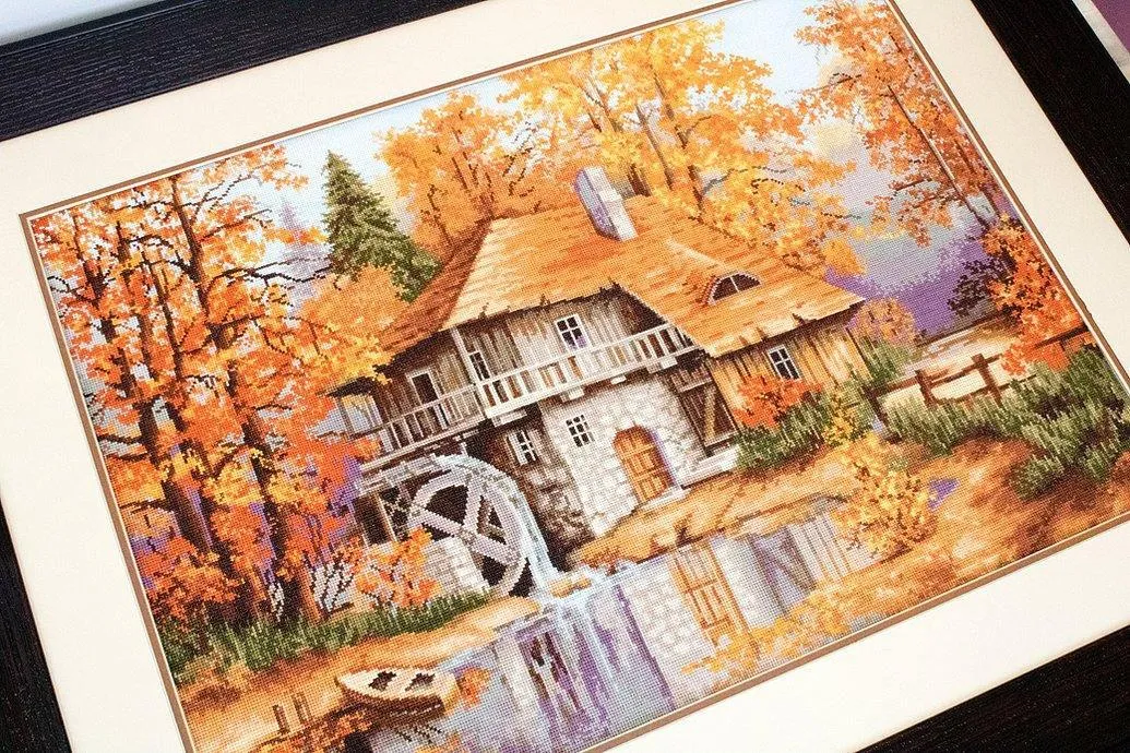 Autumn Landscape B481L Counted Cross-Stitch Kit