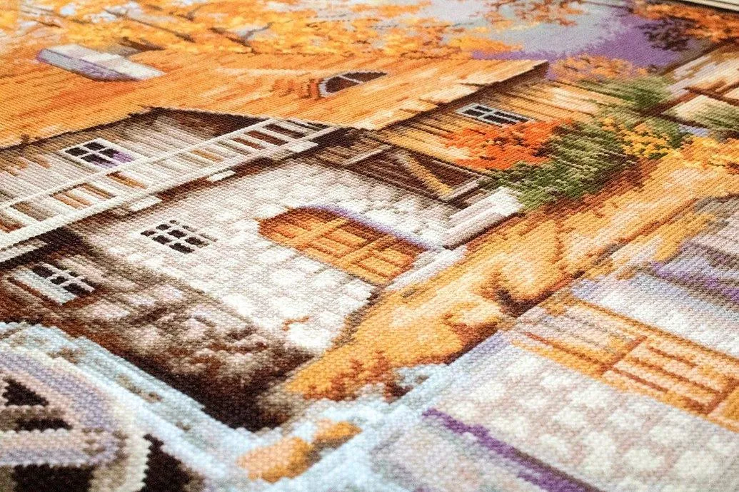 Autumn Landscape B481L Counted Cross-Stitch Kit