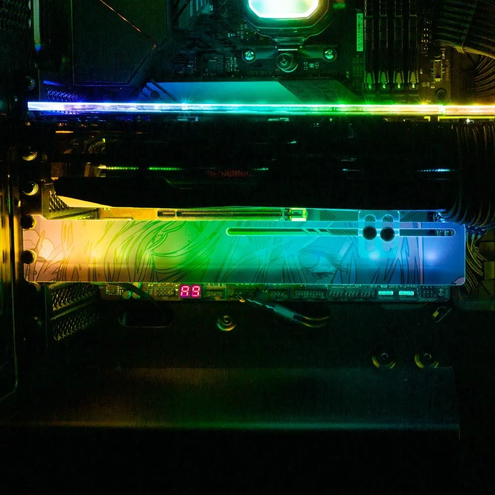 Beach Girl RGB GPU Support Bracket