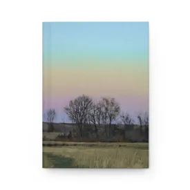 Ben Bauer: "Minnesota Glacial Lake Area at Dusk" - Hardcover Journal Matte