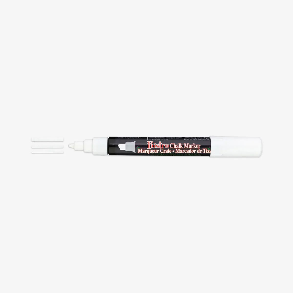 BISTRO CHALK MARKER CHISEL // WHITE