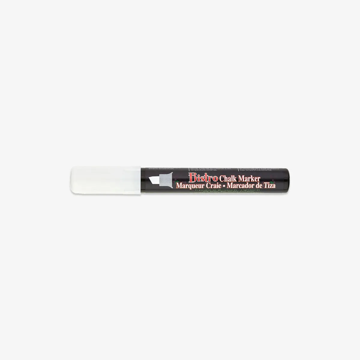 BISTRO CHALK MARKER CHISEL // WHITE