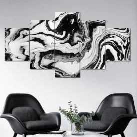 Black & White Swirl