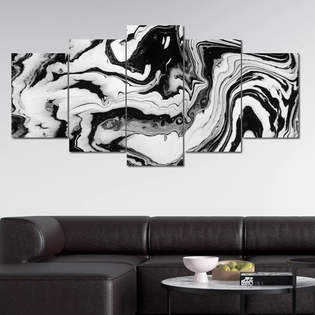 Black & White Swirl