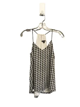 Black & White Top Sleeveless By Express, Size: Xs