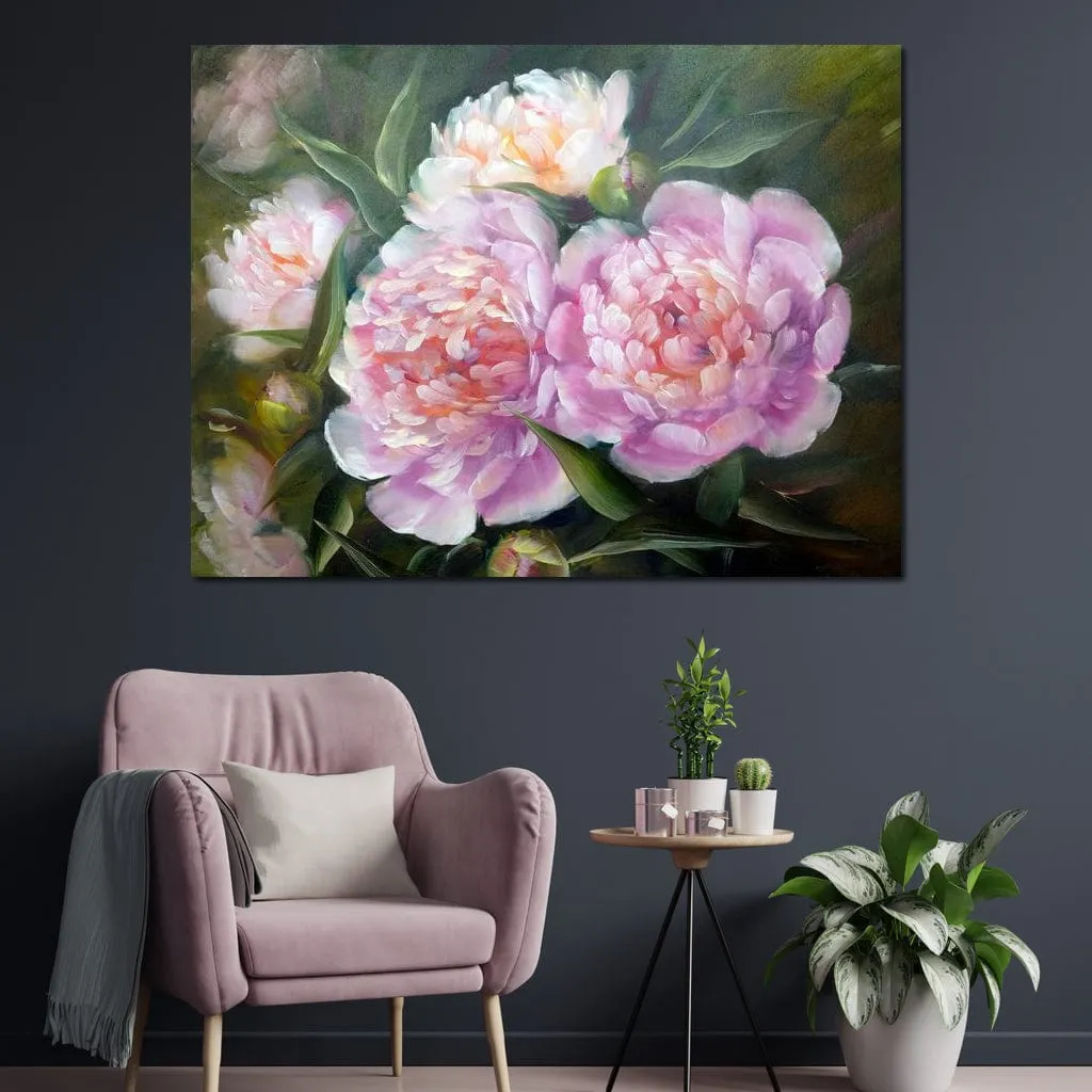 Blooming Peonies