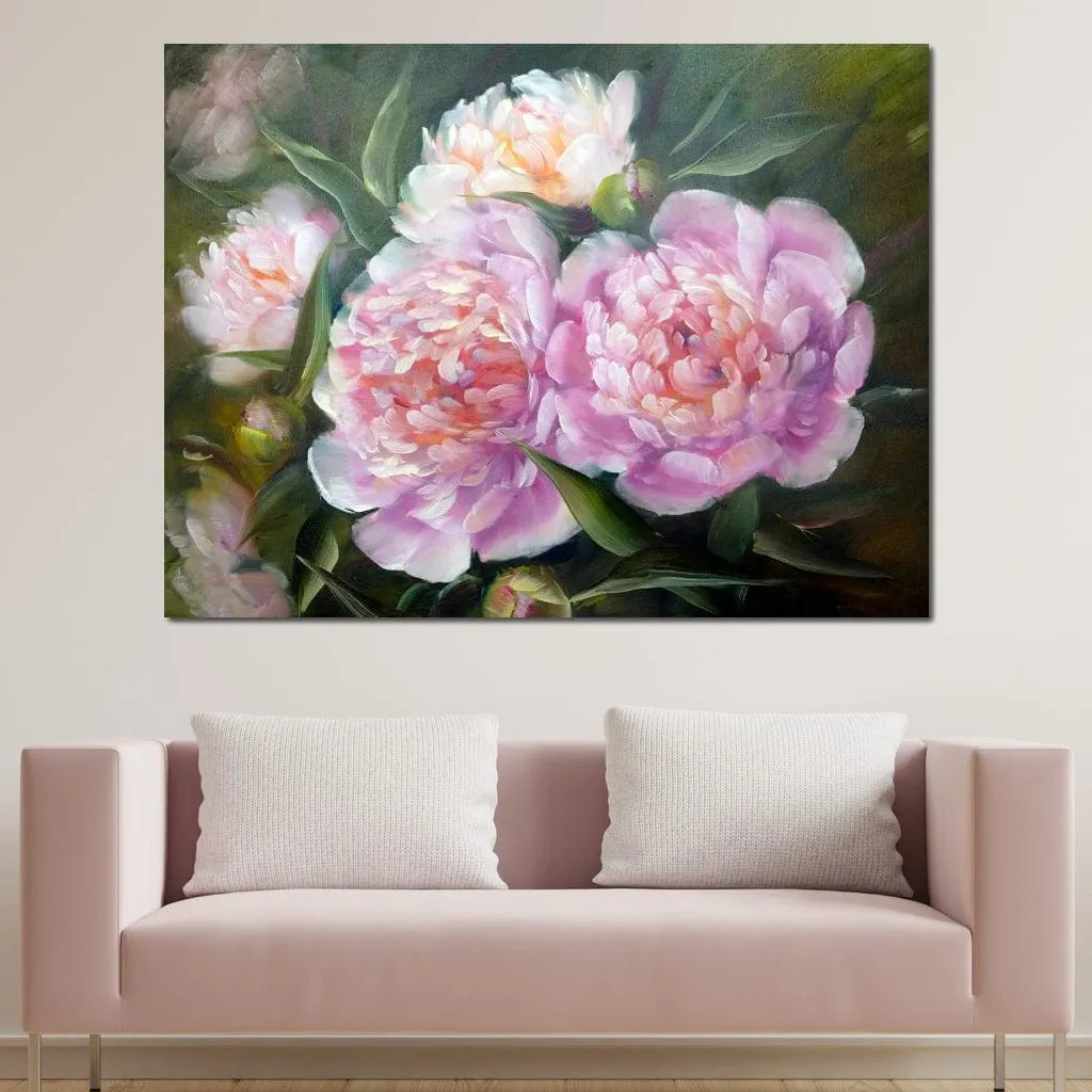 Blooming Peonies