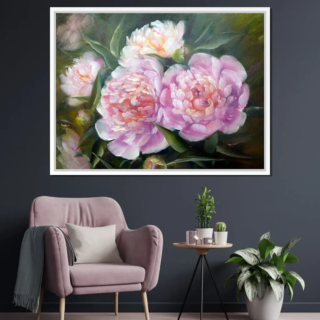 Blooming Peonies