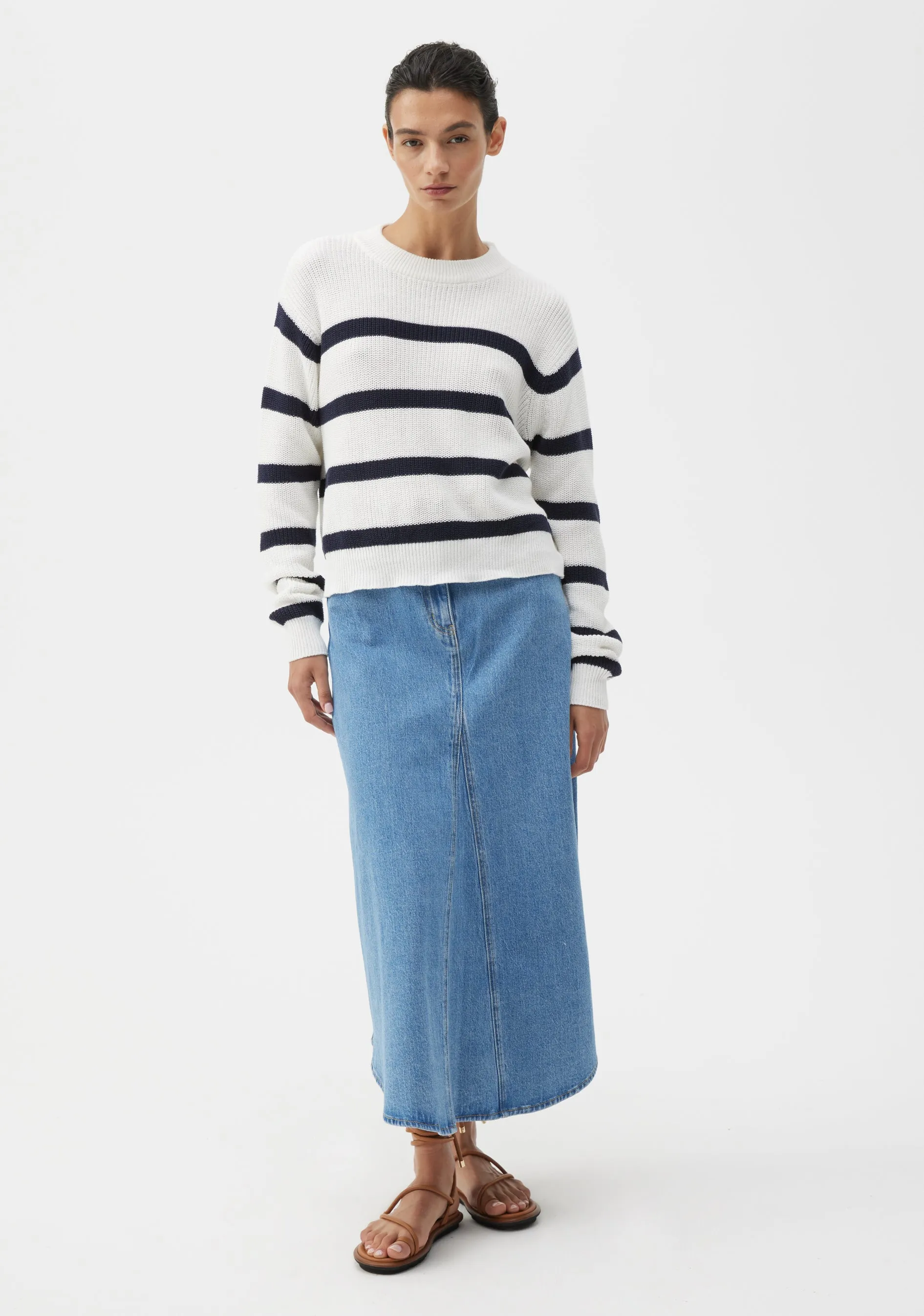 Breton Knit Pullover_Stripe