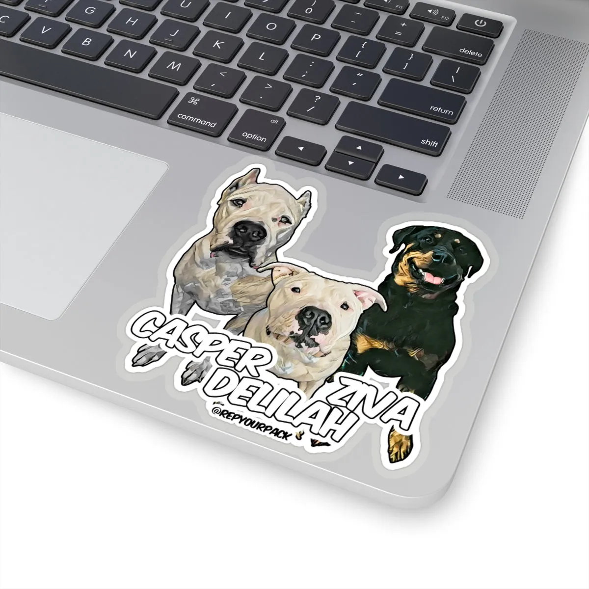 Casper Ziva Delilah Stickers