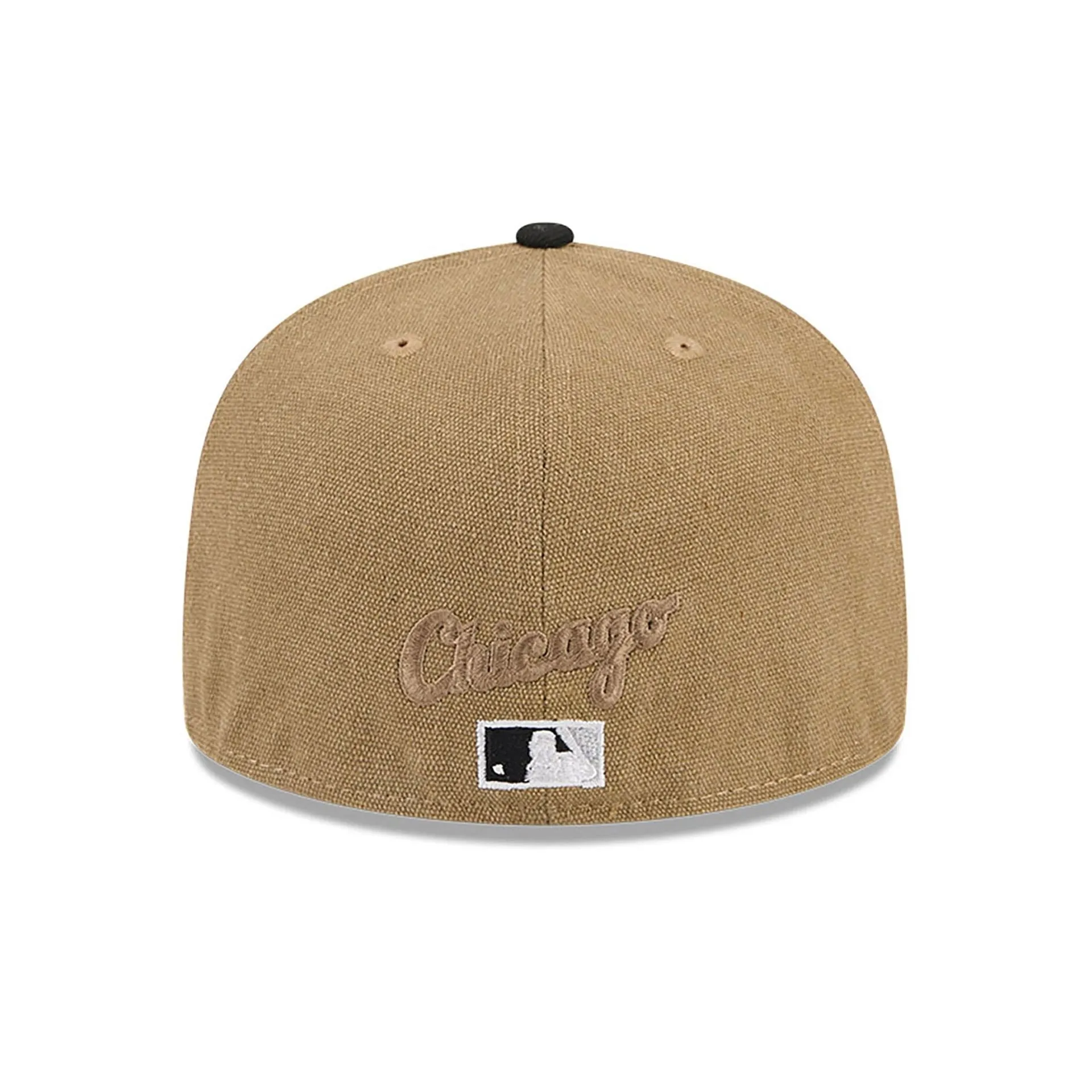 Chicago White Sox Canvas Crown Beige 59FIFTY Fitted Cap