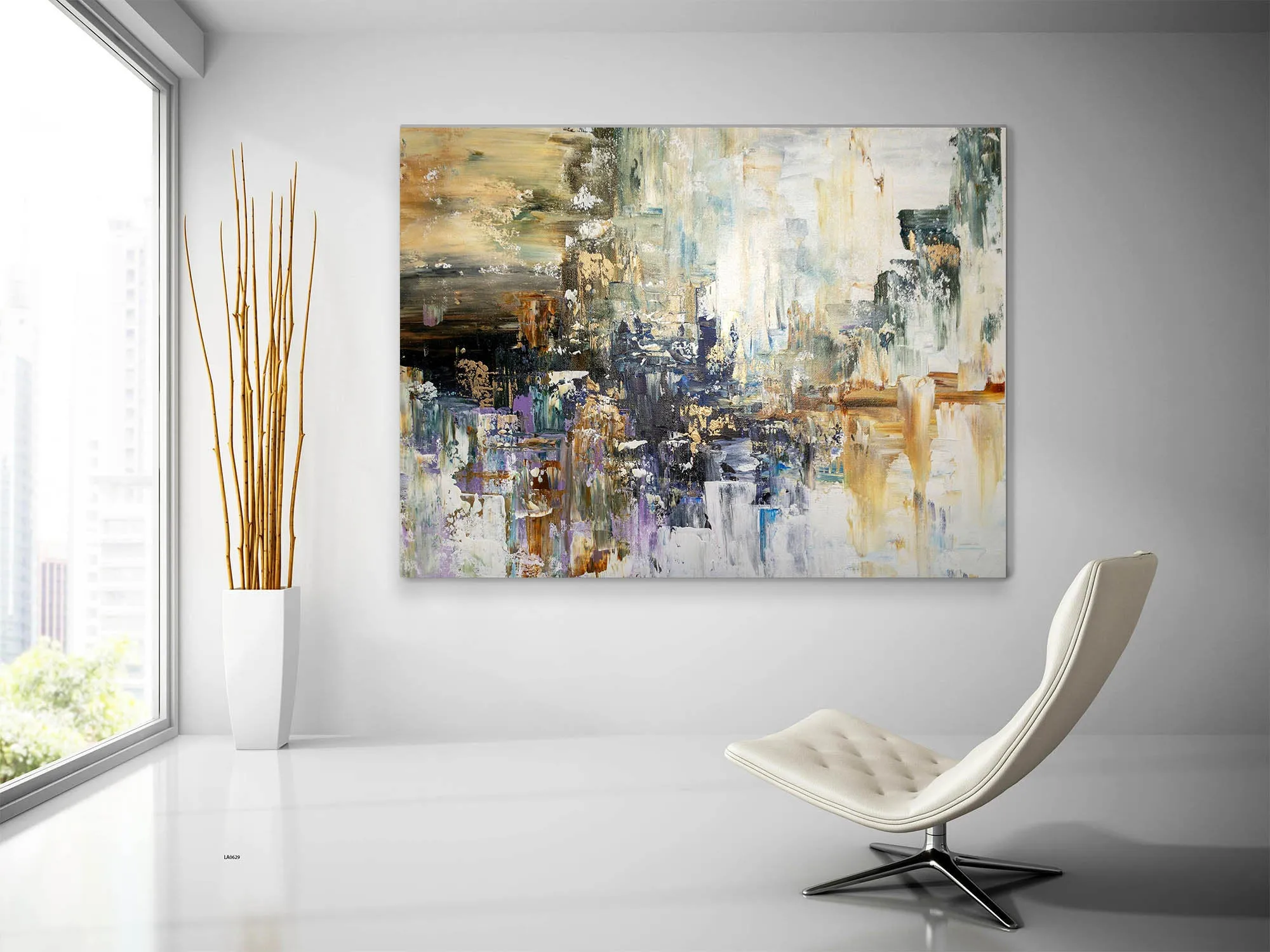 Colorful Painting Modern Abstract Painting Home Decor Fp026