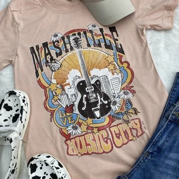 Colors Of Nashville Tee