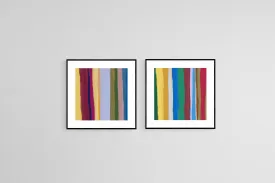 Coloured Stripes Set