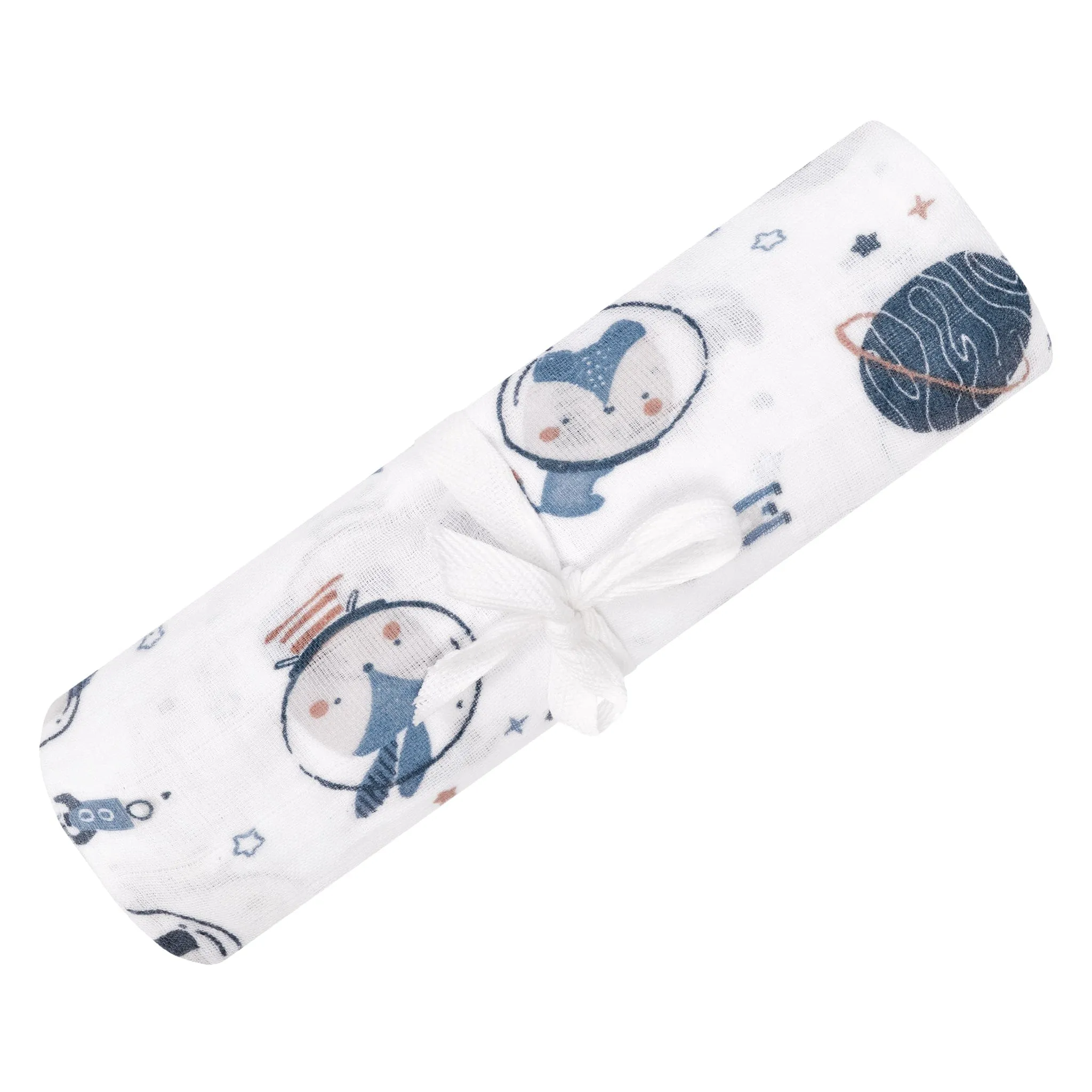 Cotton muslin swaddle - Astronauts