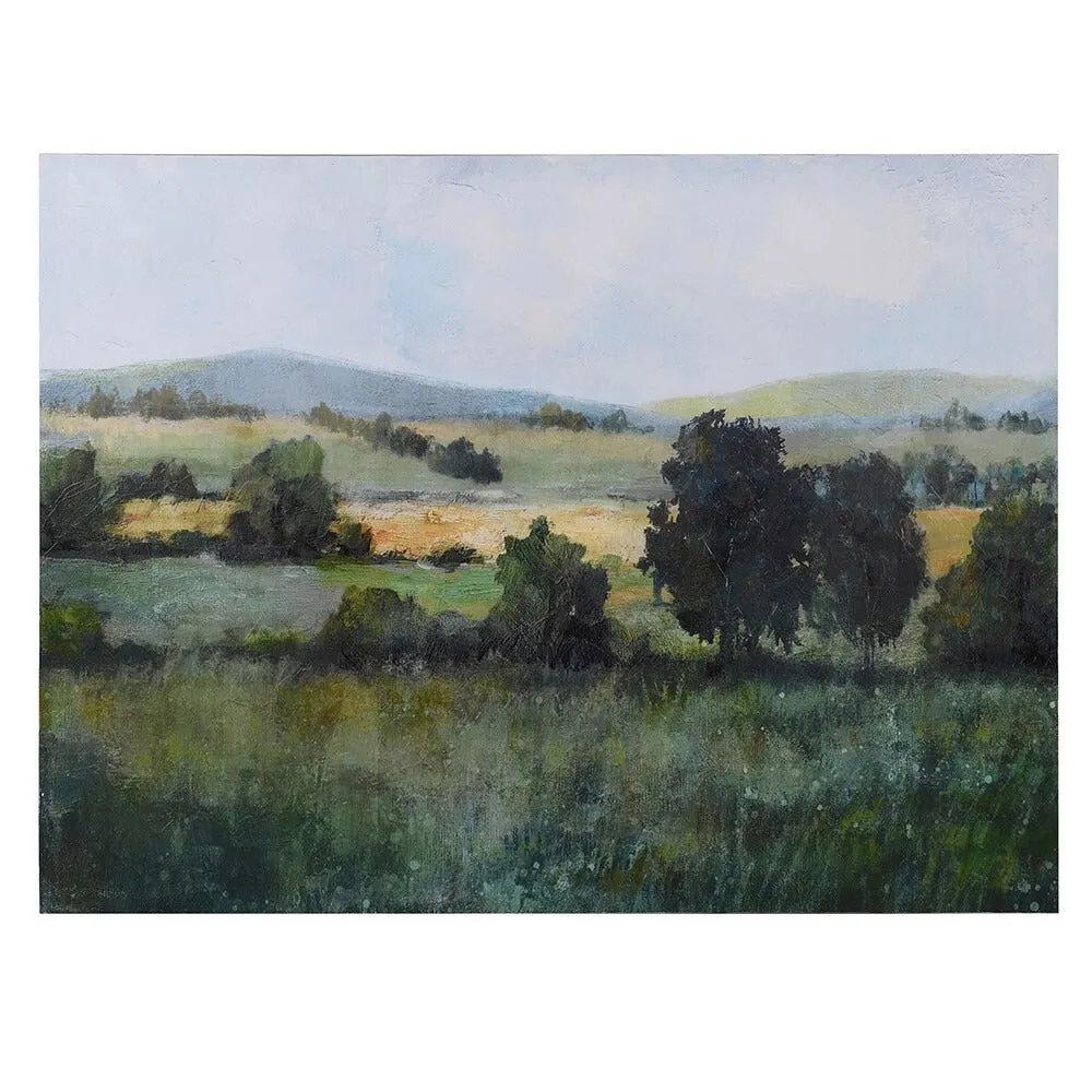 Countryside Scene Print on Canvas 120cm