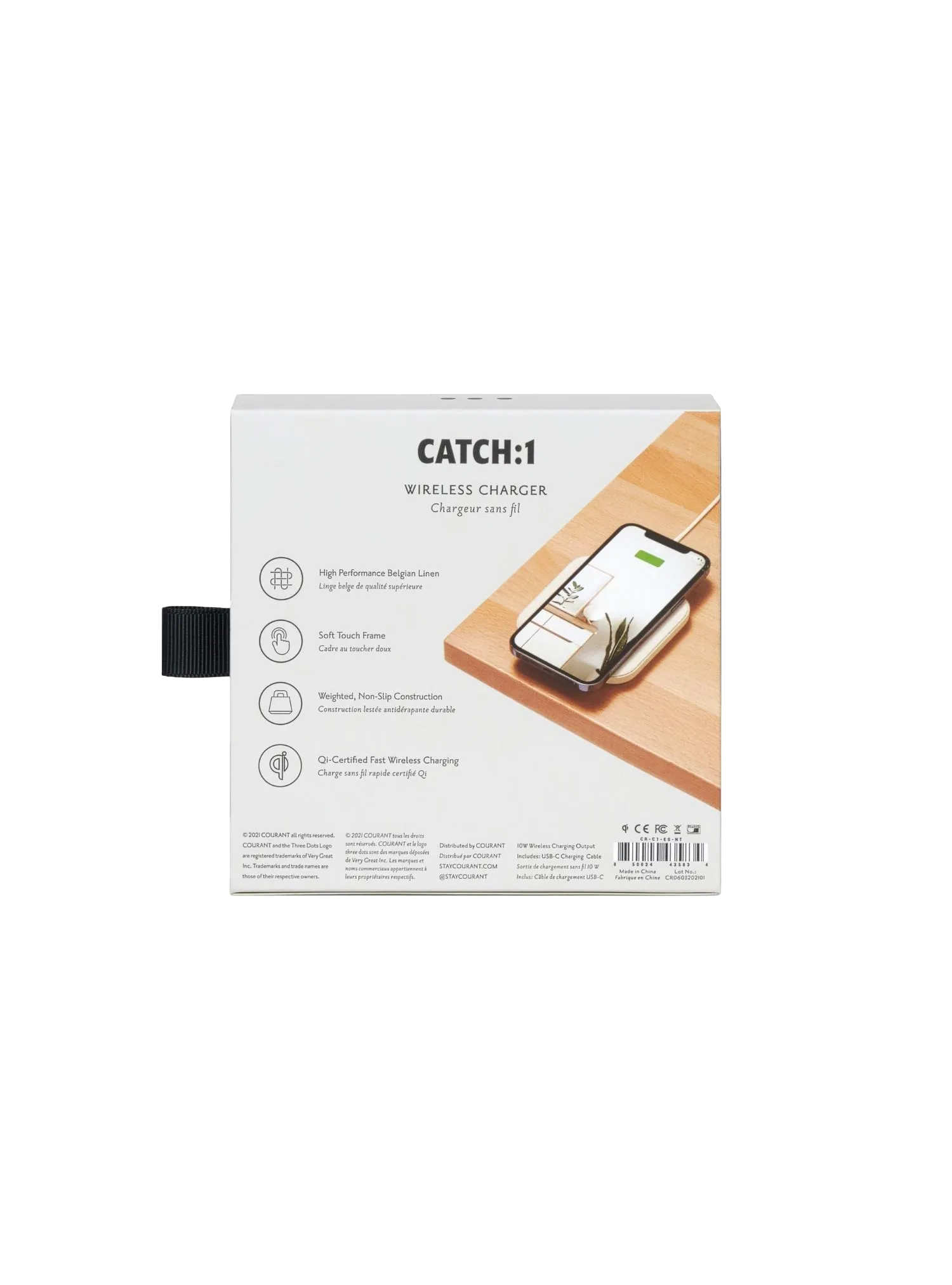 Courant CATCH:1 Wireless Charger (Natural)