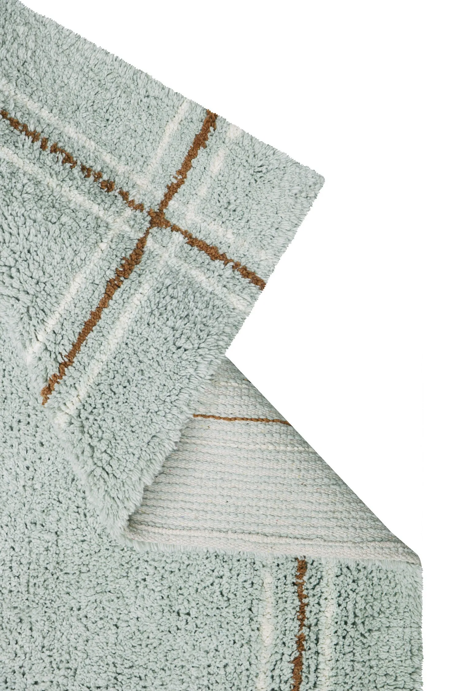 Cuisine Washable Rug - Blue Sage