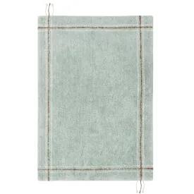 Cuisine Washable Rug - Blue Sage