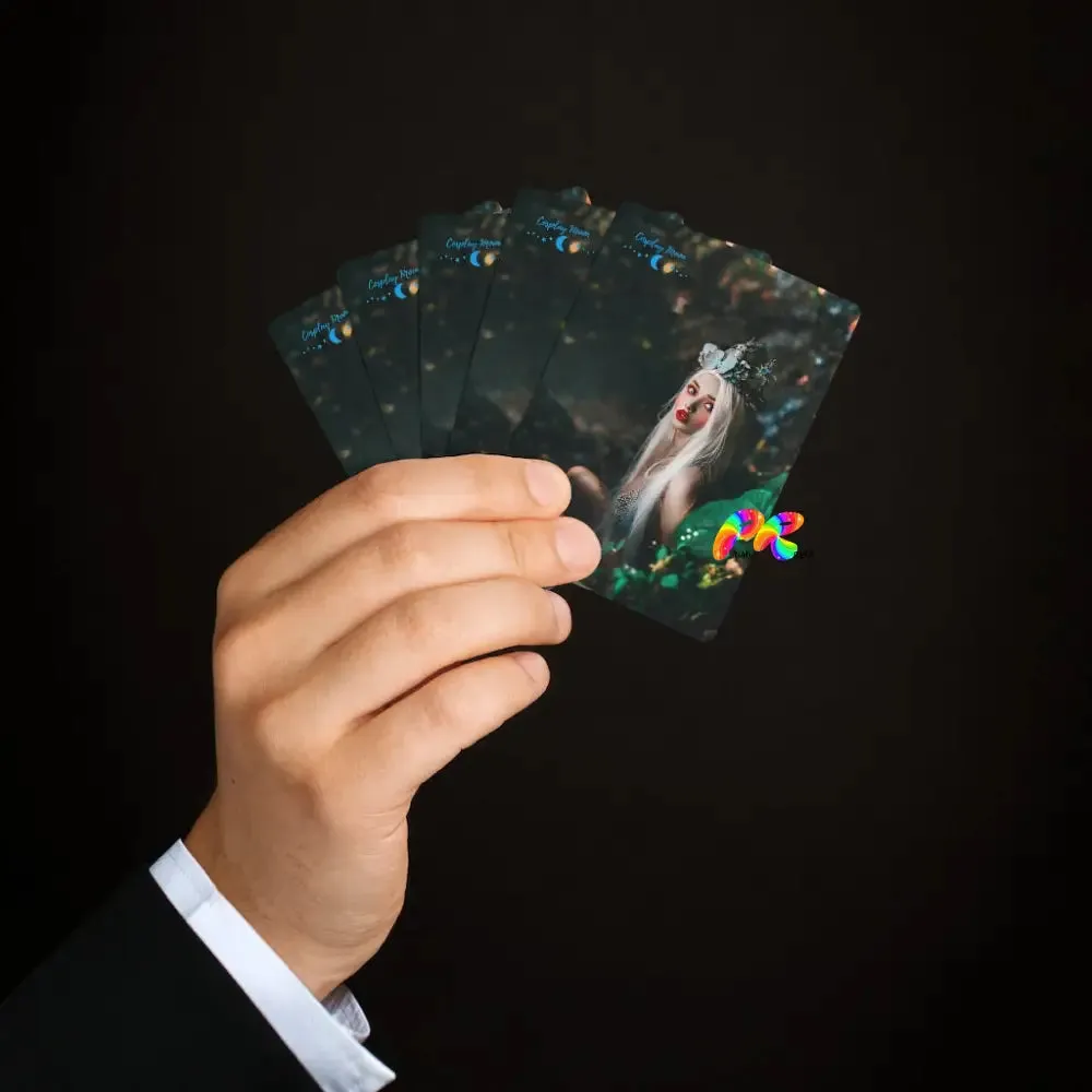 Dark Scene Mermaid Poker Cards