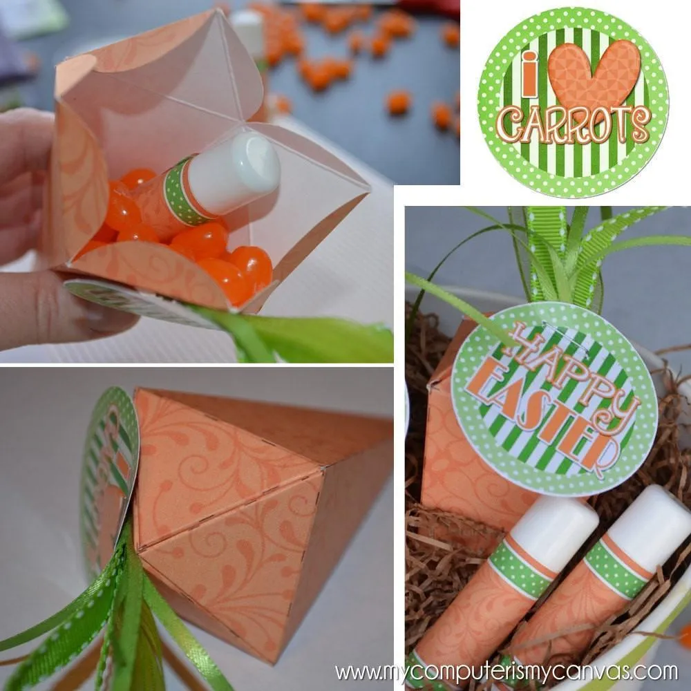 Easter Carrot Treat Box PRINTABLE {Clearance}