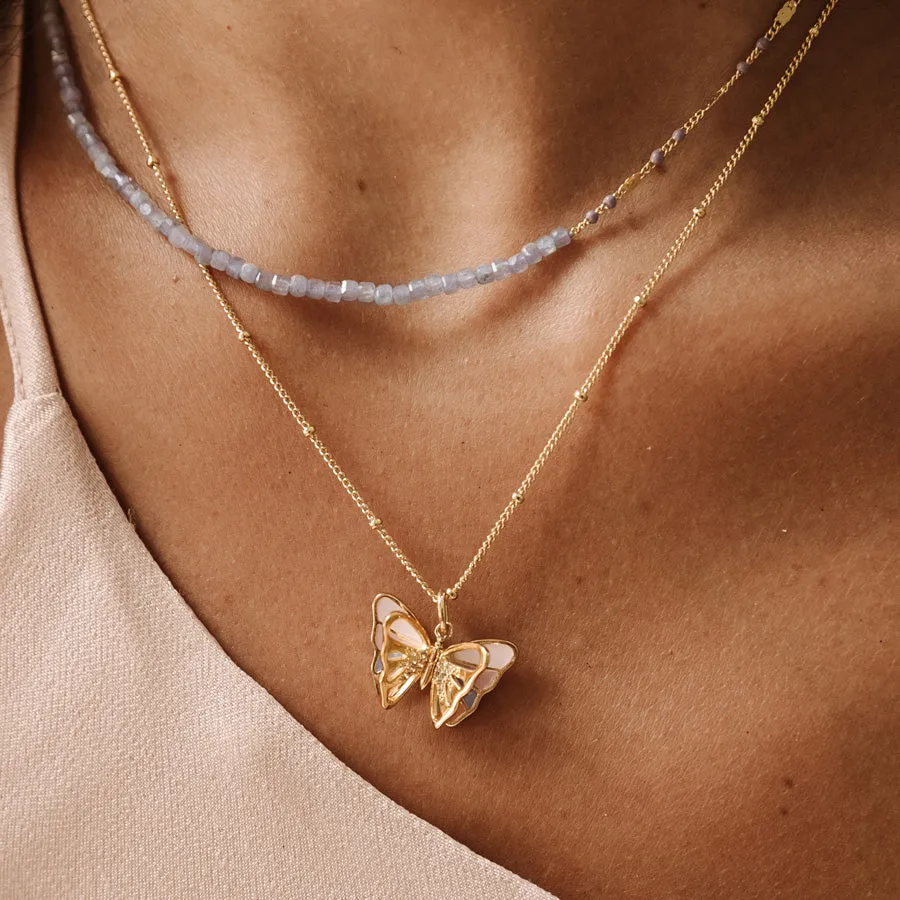 Flutter Gold Necklace