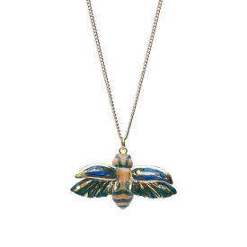 Flying Beetle Necklace